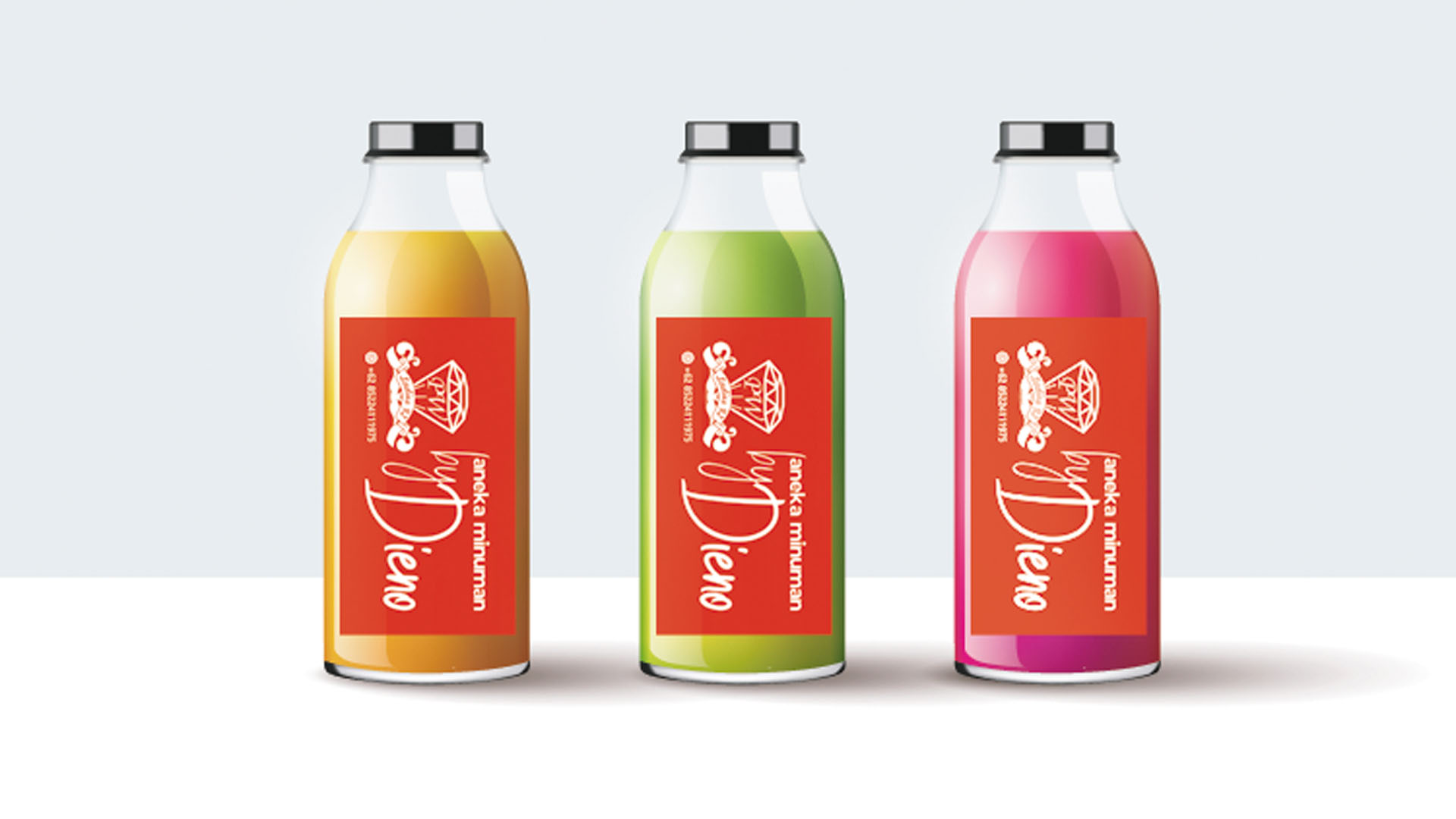 Bottle Sticker Design